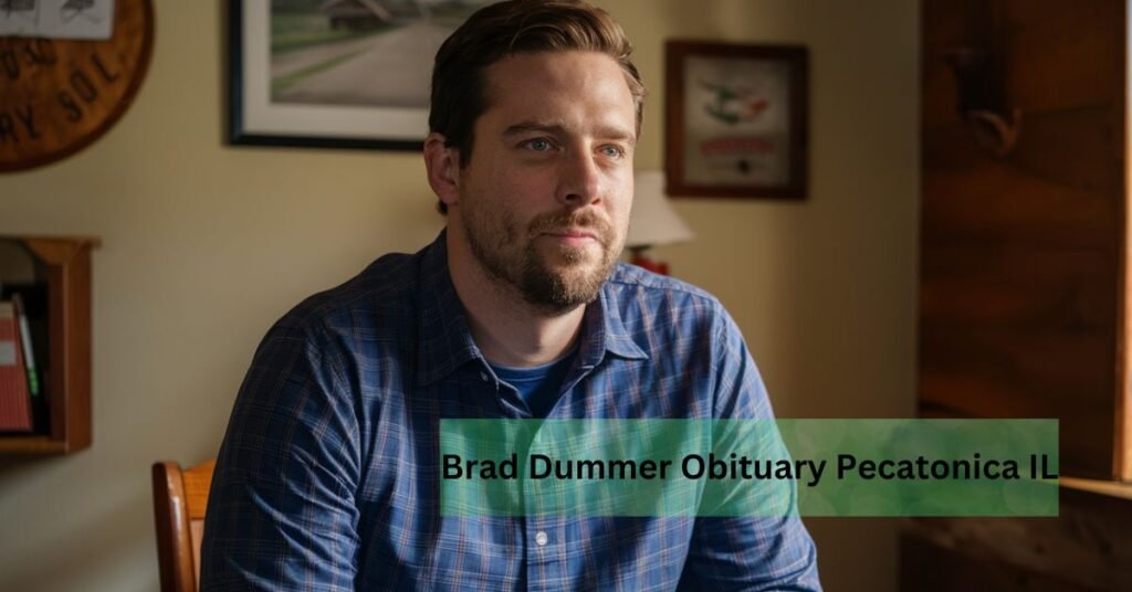 Brad Dummer Obituary Pecatonica il